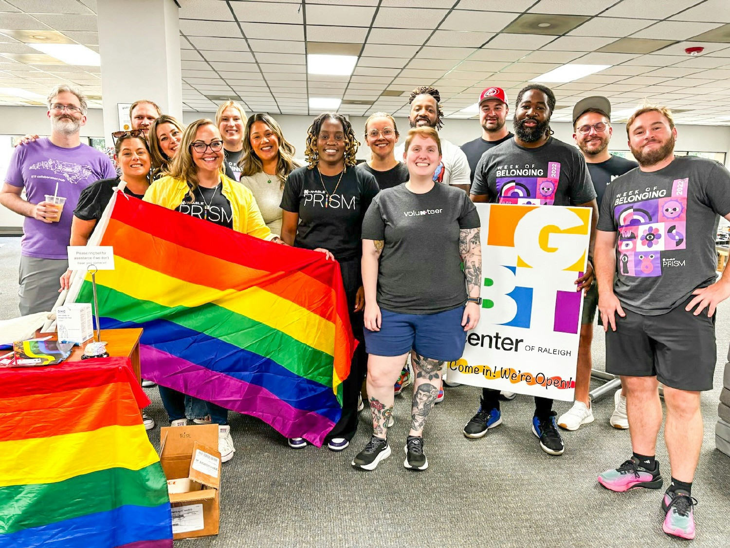 N-ablites in our Community of Interest (COI), PRISM, used a fully paid VoluNteer Day to support their local community!