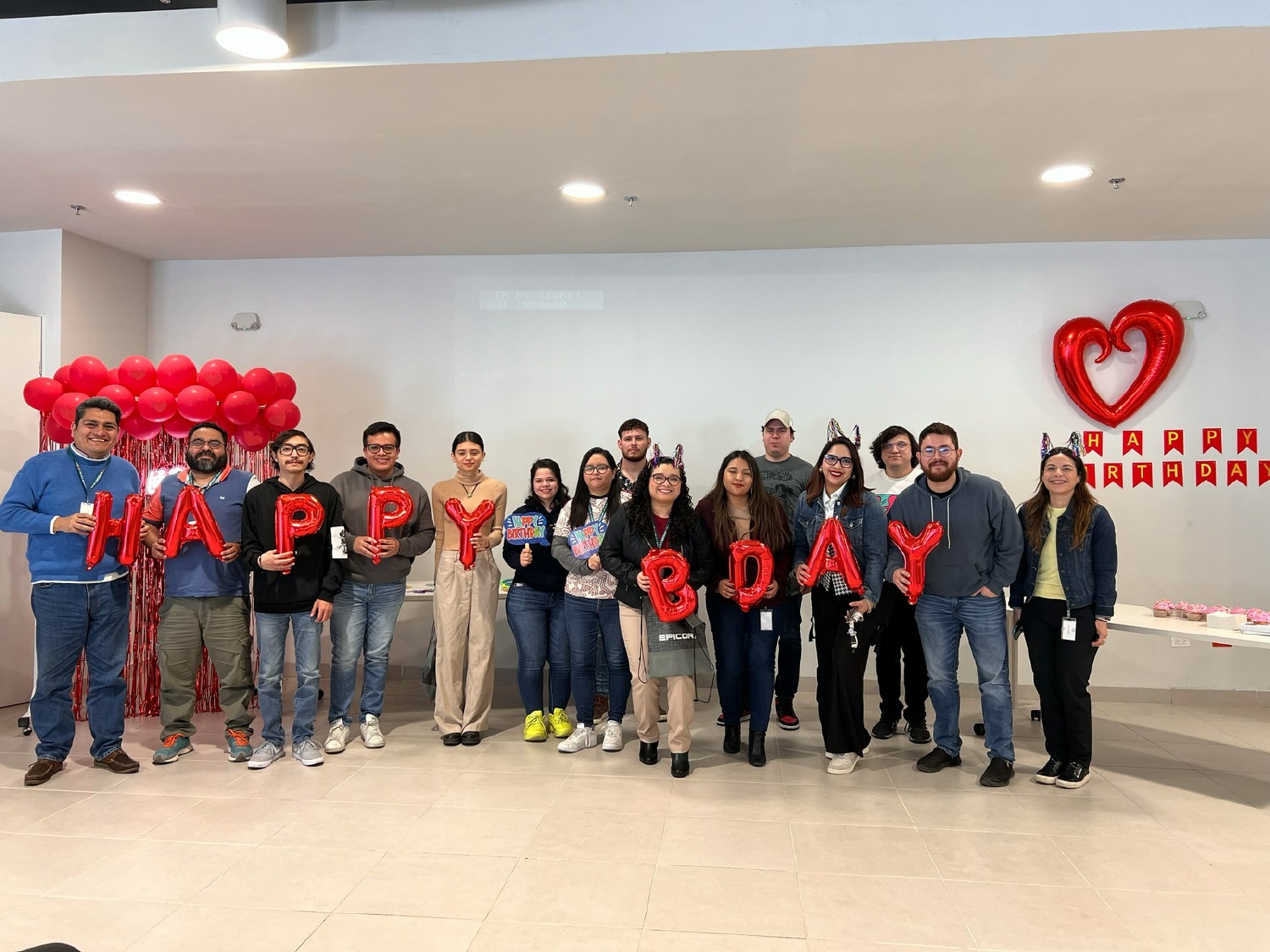 Birthday celebrations at our Monterrey office