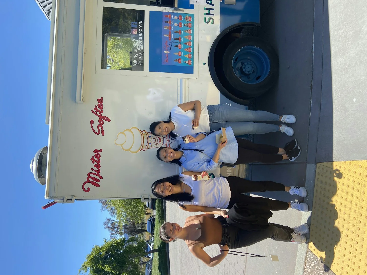 Mister Softee stops by the office with ice cream for everyone