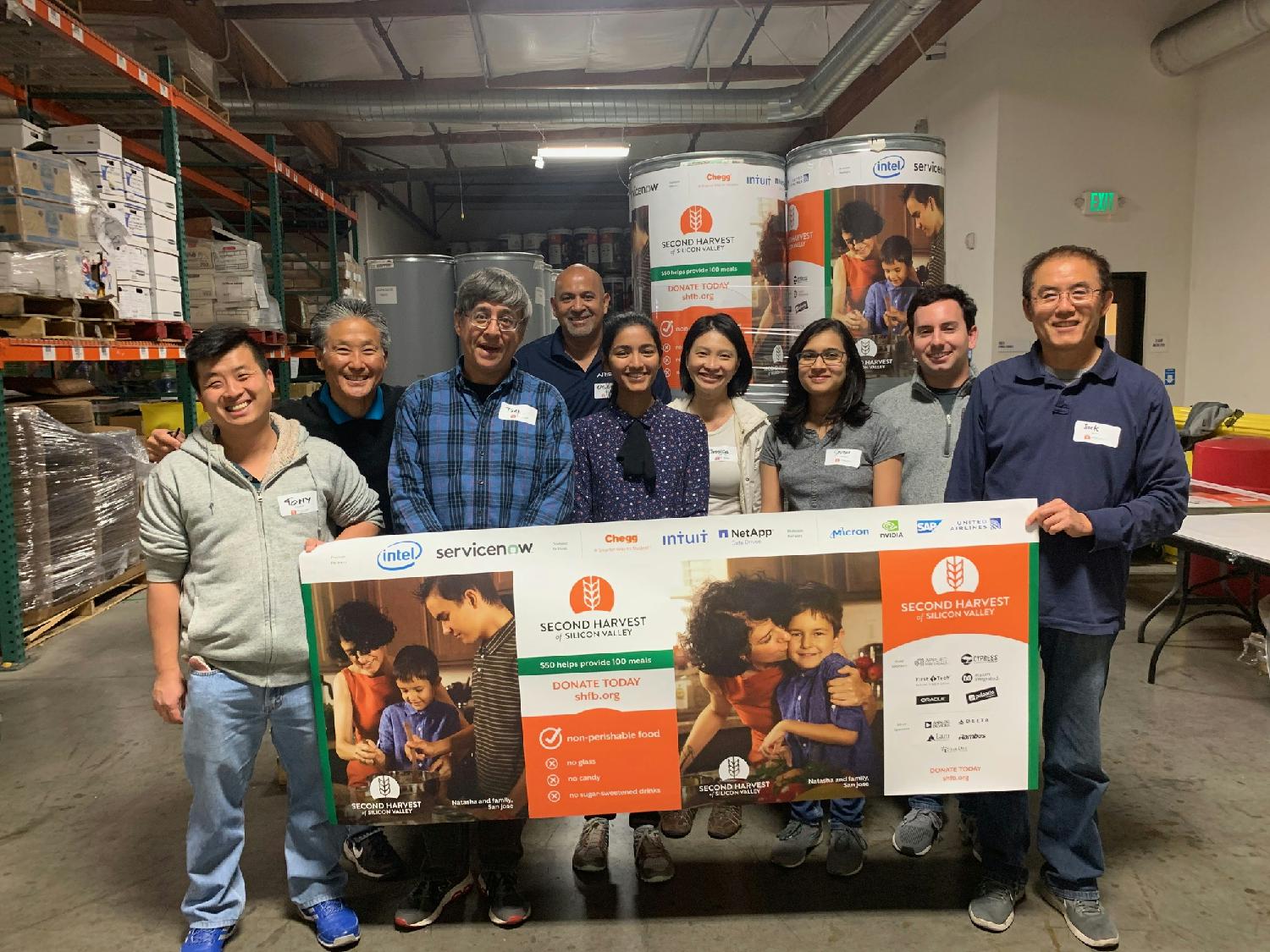 Arista/Second Harvest Volunteer Event, San Jose, California