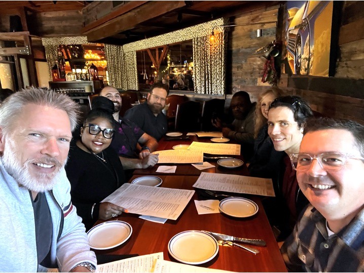 Facilities team dinner