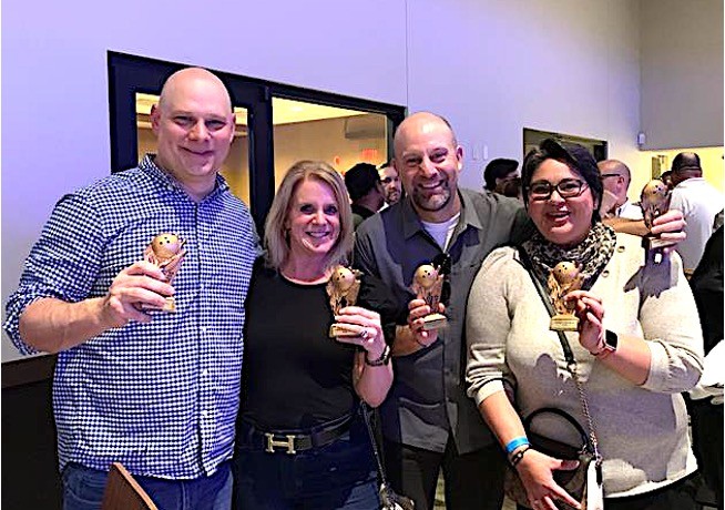 Senior Leadership Team bowling event