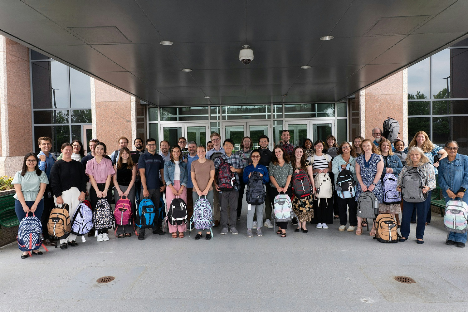 Demonstrating citizenship and commitment, our team came together to provide backpacks for students in need.