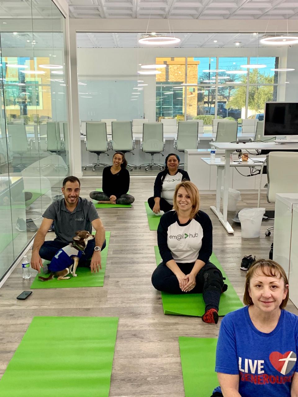 Thursday afternoon culture event - yoga