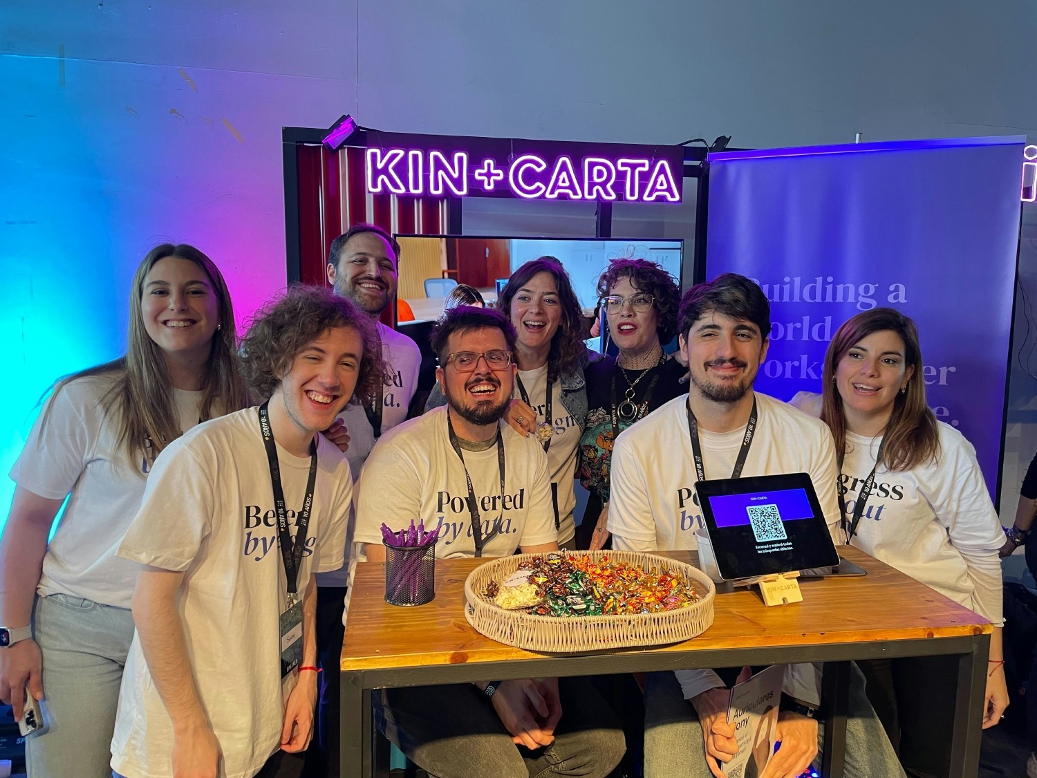 Buenos Aires Kin representing Kin + Carta at this year's HackerX event!