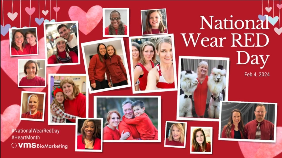 National Wear Red Day for American Heart Month