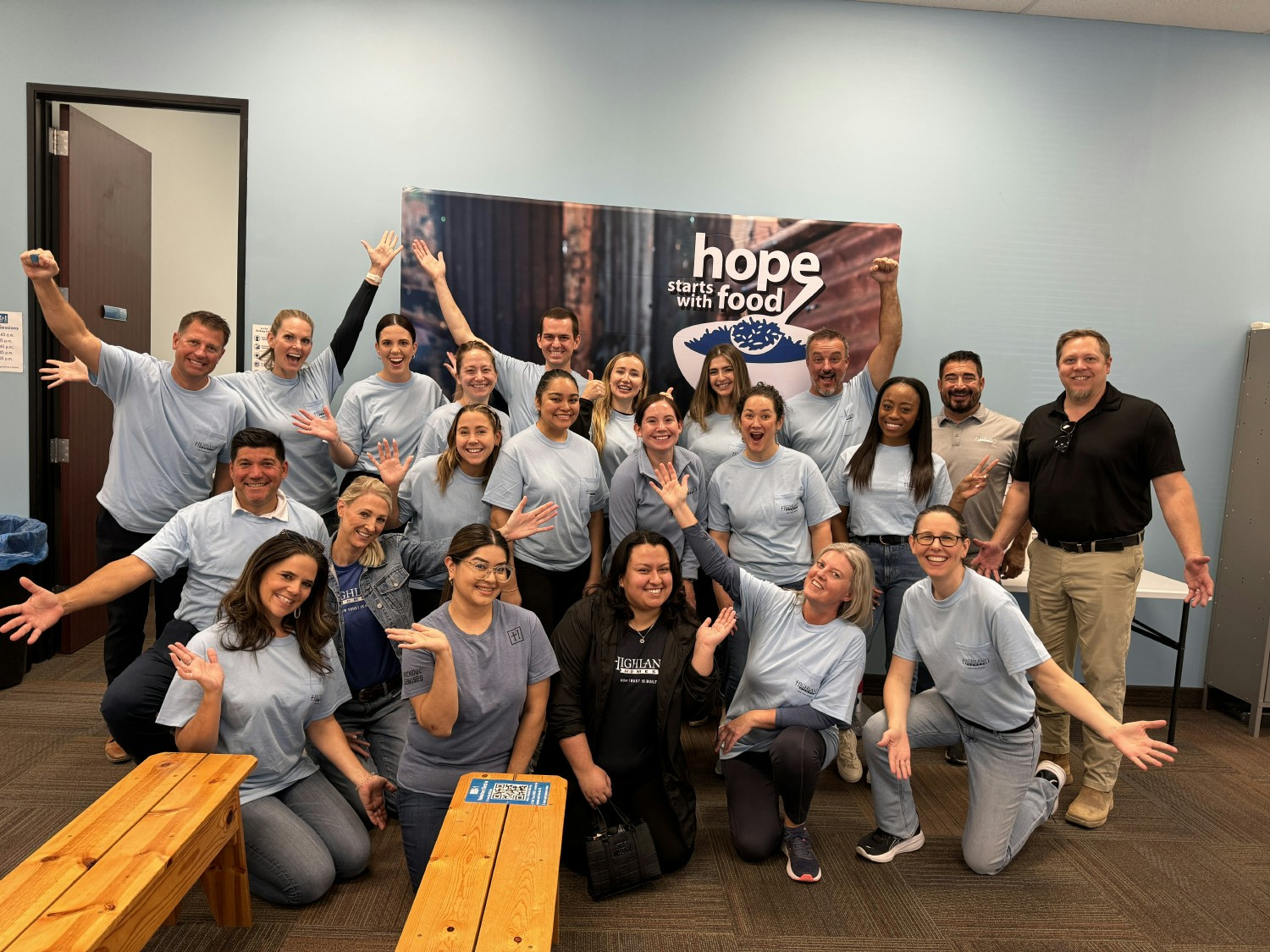 Dallas East Employee Owners enjoy a Heart of Highland volunteer day, giving back to local organizations statewide.