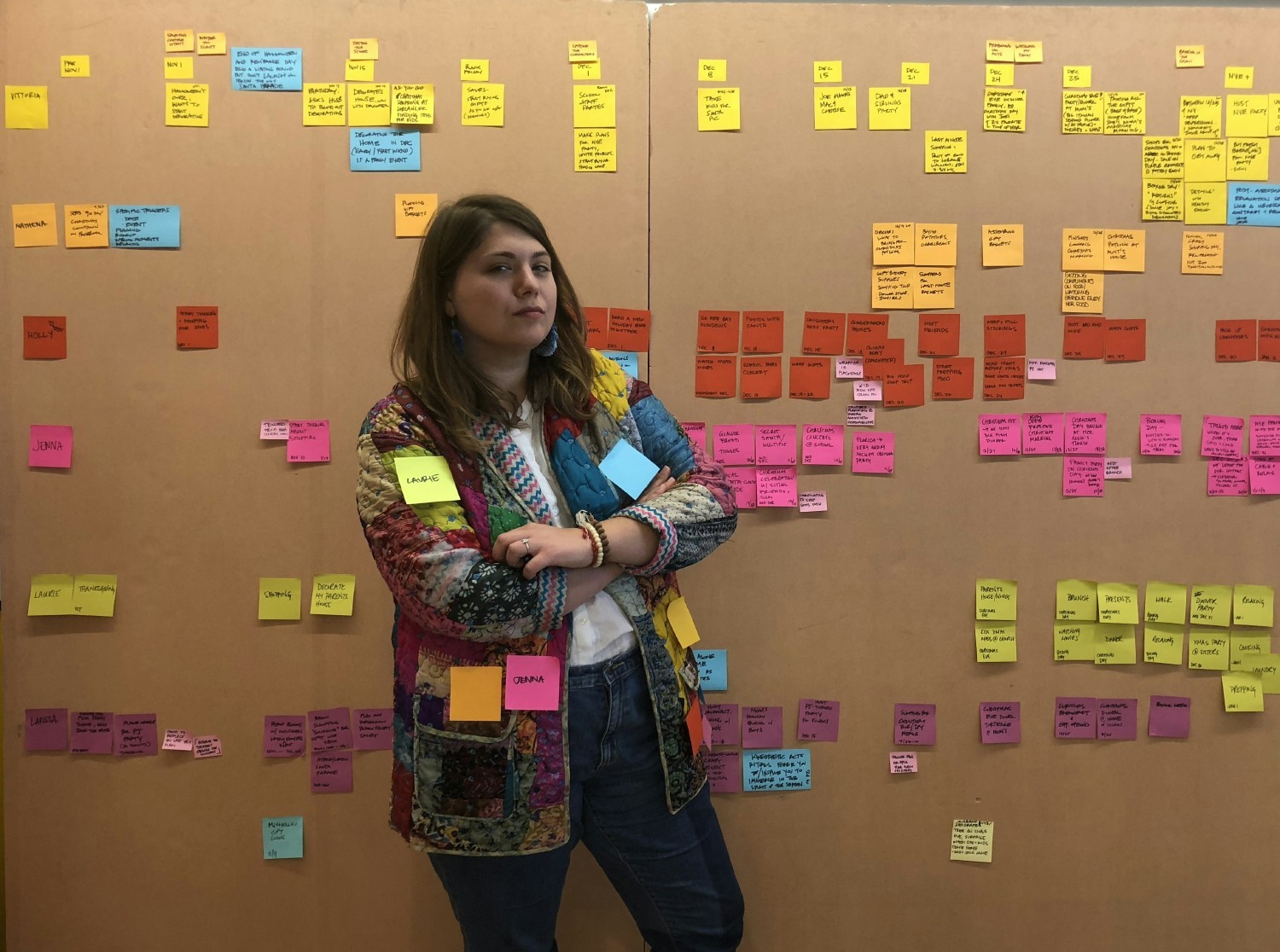 Using post-its to capture ideas (and play).