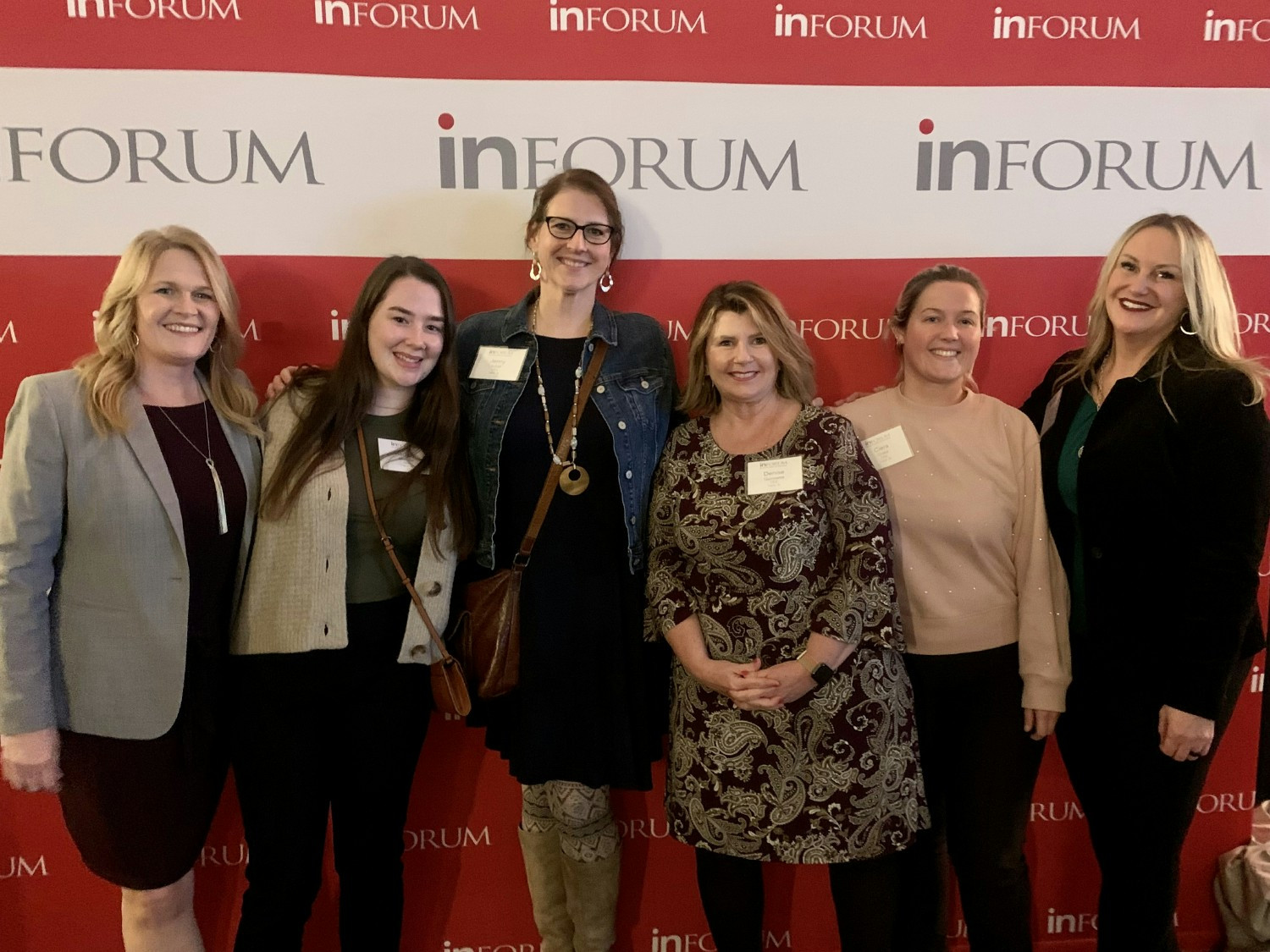Team members attend an inspirational event for women in leadership.  ODL is committed to Great Place To Work FOR ALL!