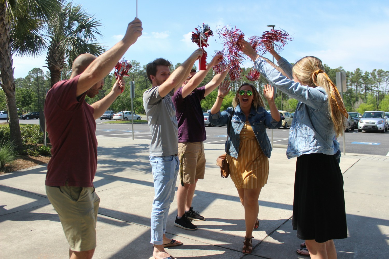 Team members receive a warm welcome when they arrive to our Home Office Team Meeting.