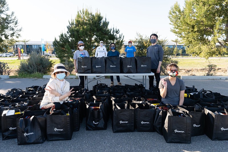 Food donation to Korean Community Services