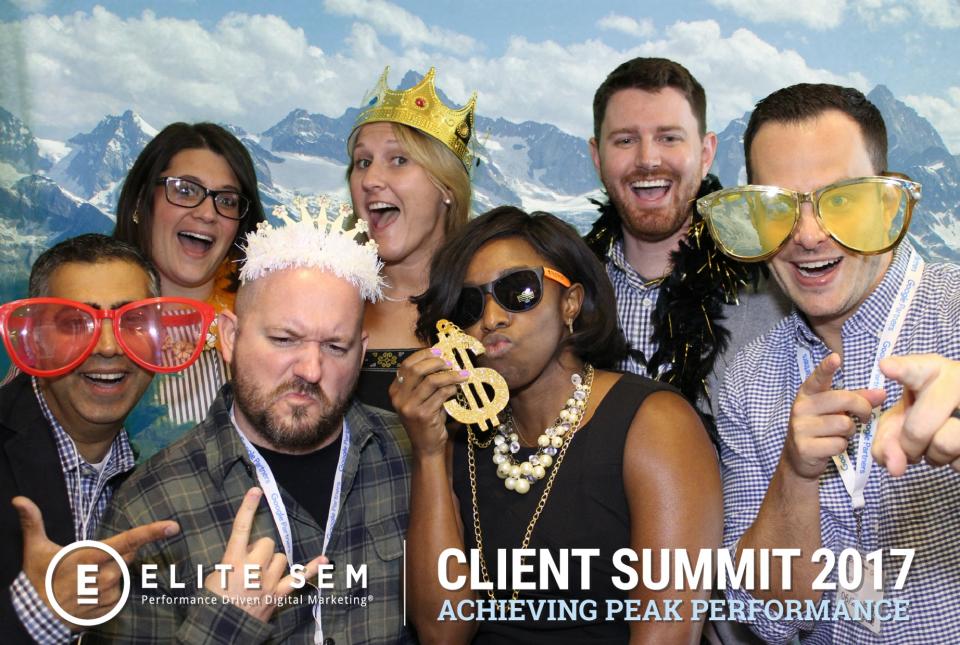 The heads of most of our divisions during Elite's Annual Client Summit in Google's NYC building