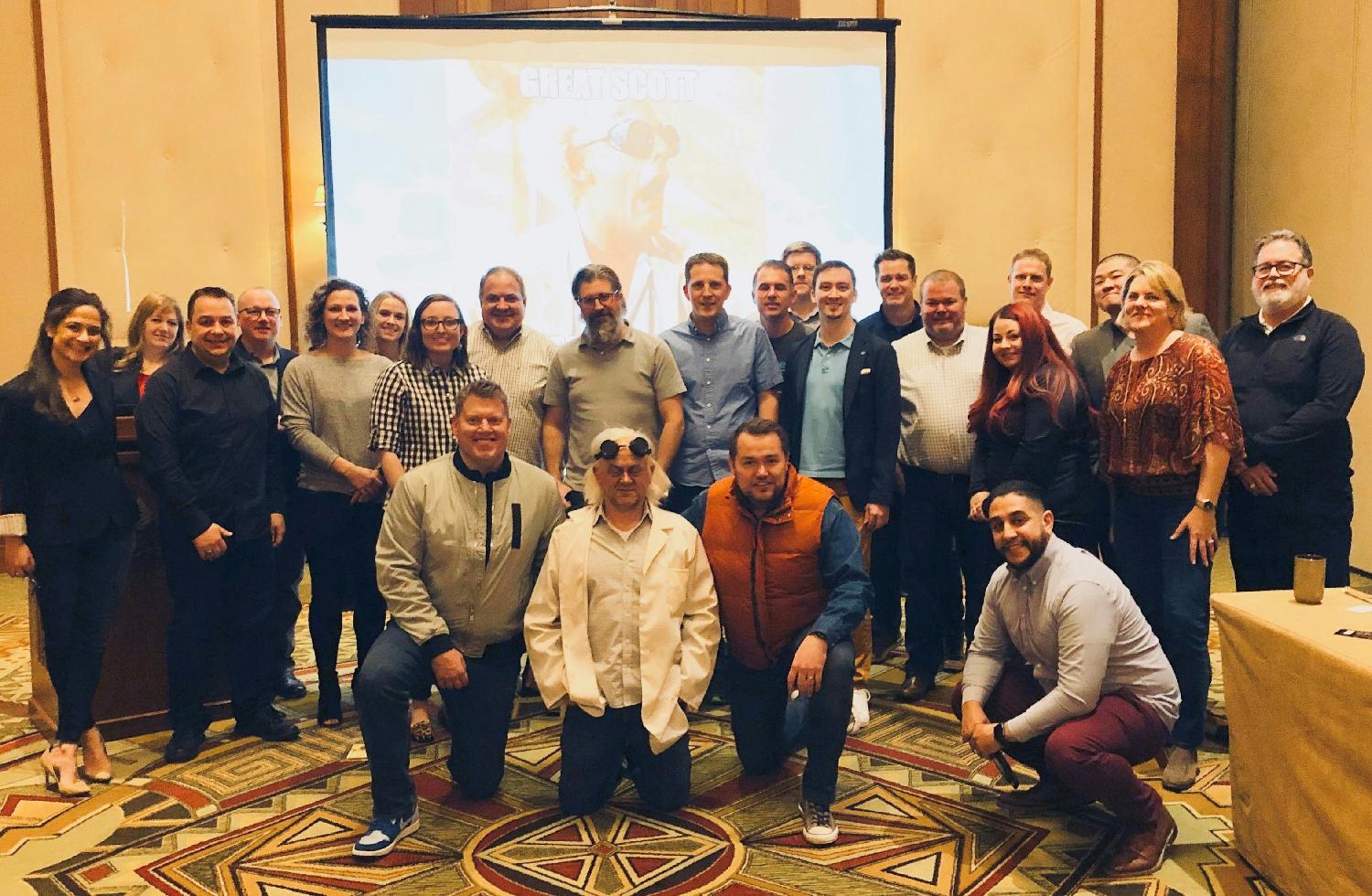 Our amazing sales team learning, collaborating, and having fun at this years Sales Kick Off meeting