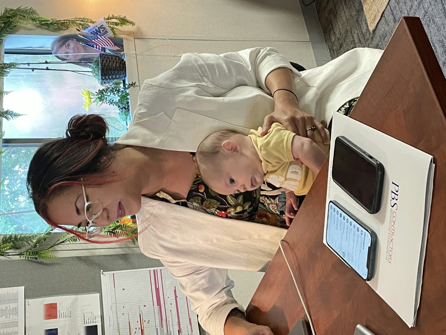 Our Sales and Marketing Manager working with her son and future PBS team member.