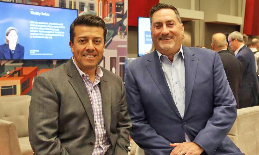 Juan Bueno, US President and Mark Rose, CEO