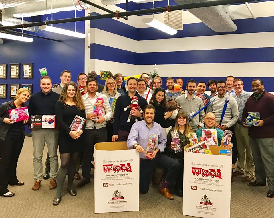 Chicago participating in Toys for Tots