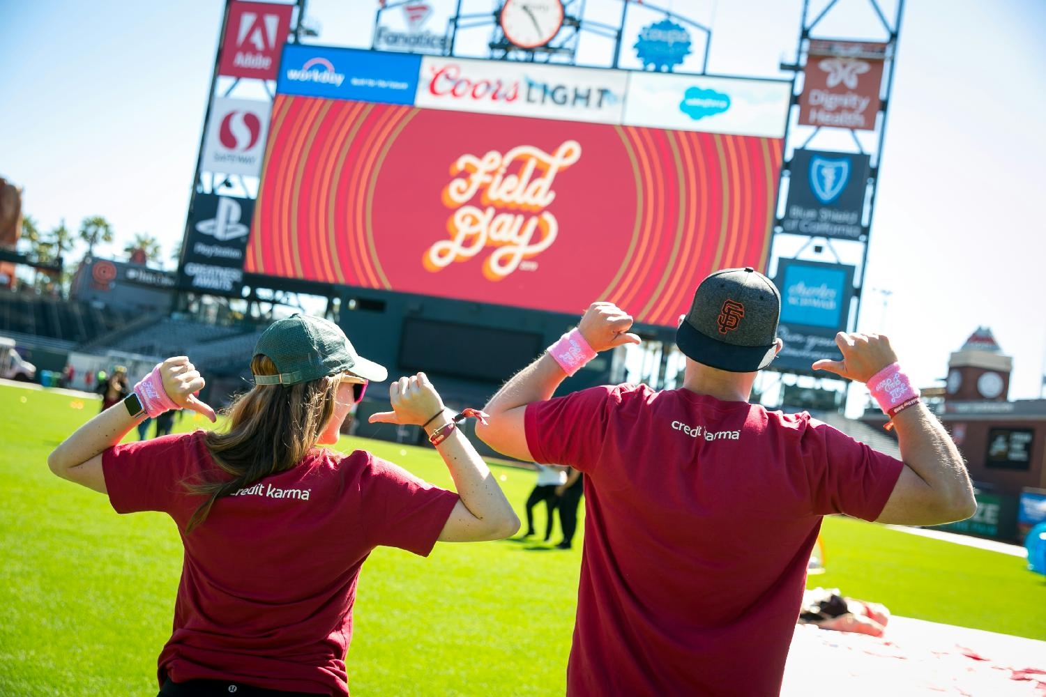 Credit Karma Field Day employee outing 2019.