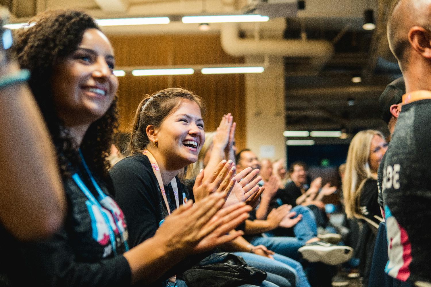 Employees at Anything is Possible, our annual company event dedicated to connecting, learning and inspiring. 