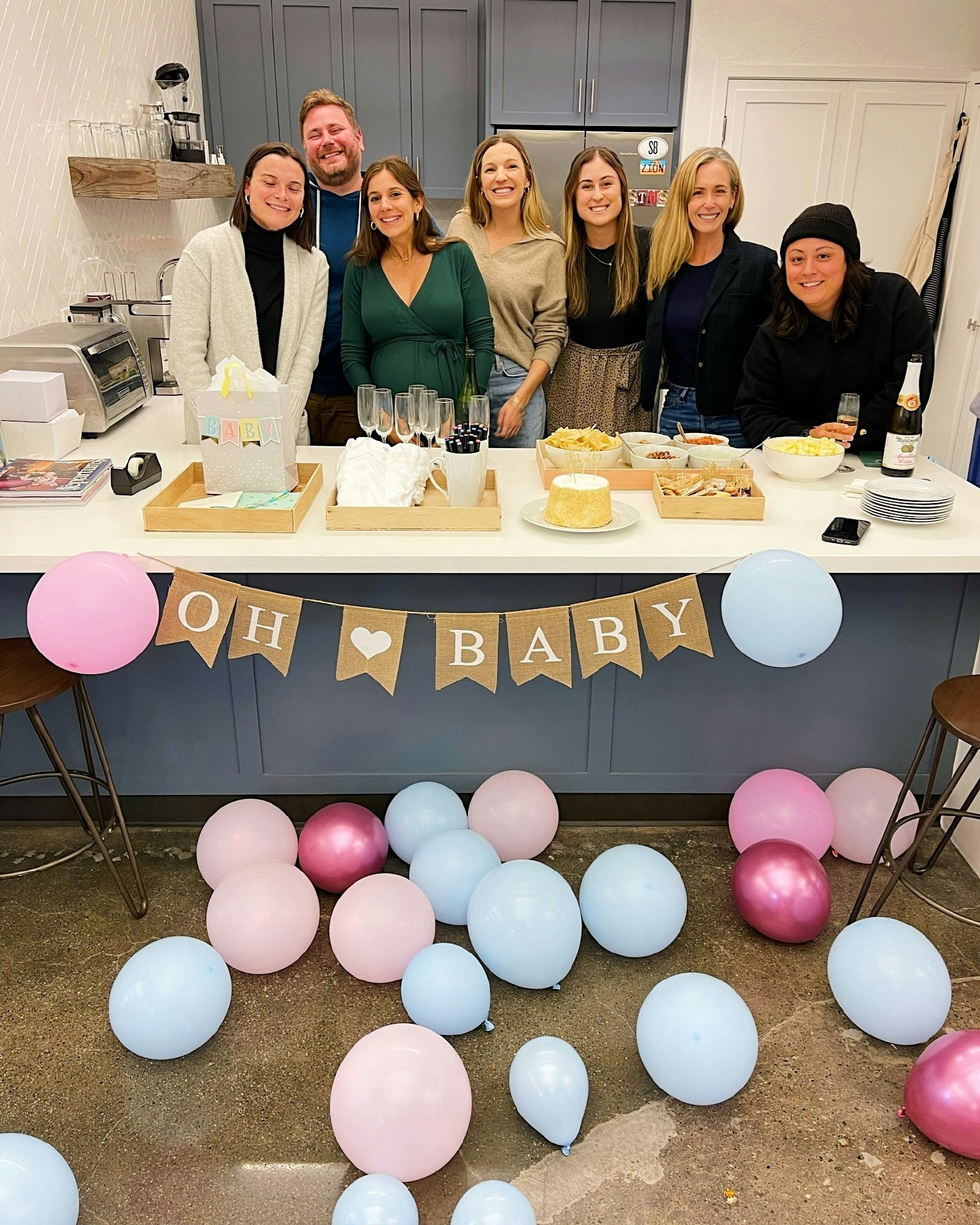 We celebrate our team's professional wins but also their personal milestones, like weddings, new babies, big moves, etc.