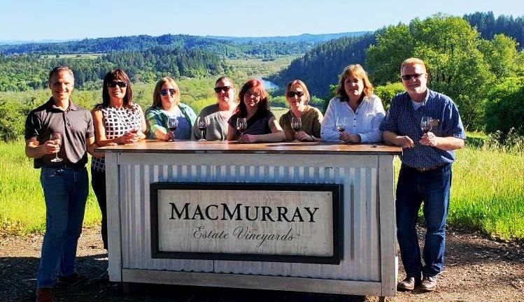 Training field trip to Napa, California for our wine leads