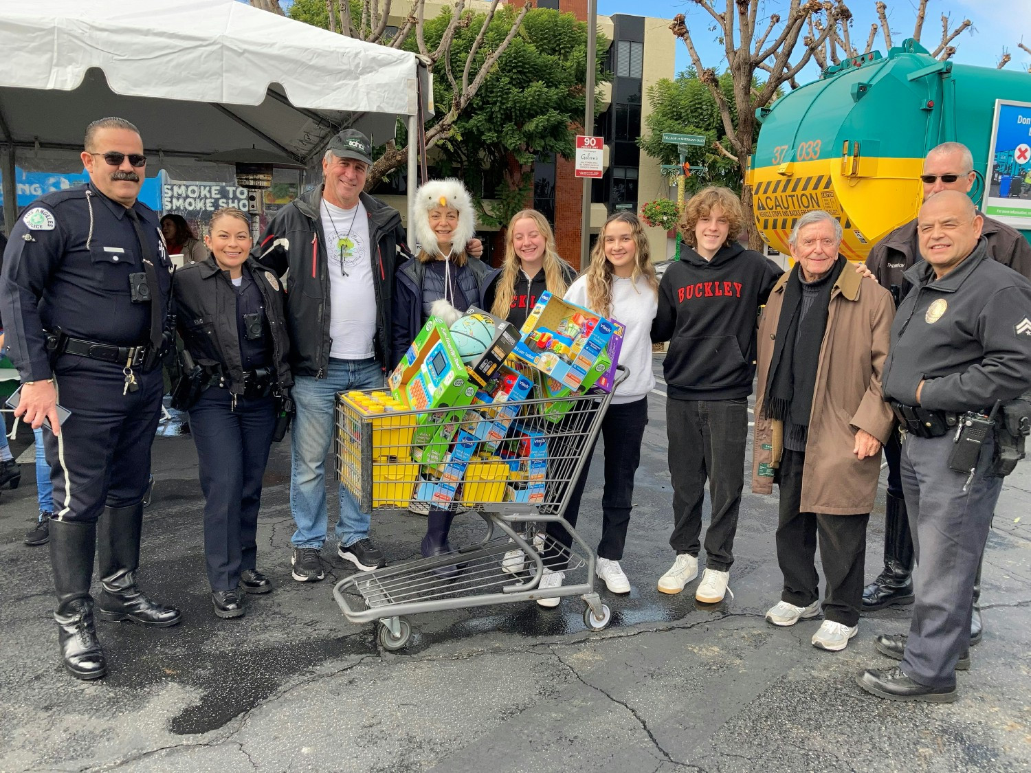 Annual toy drive to benefit children in the Los Angeles County Department of Children and Family Services