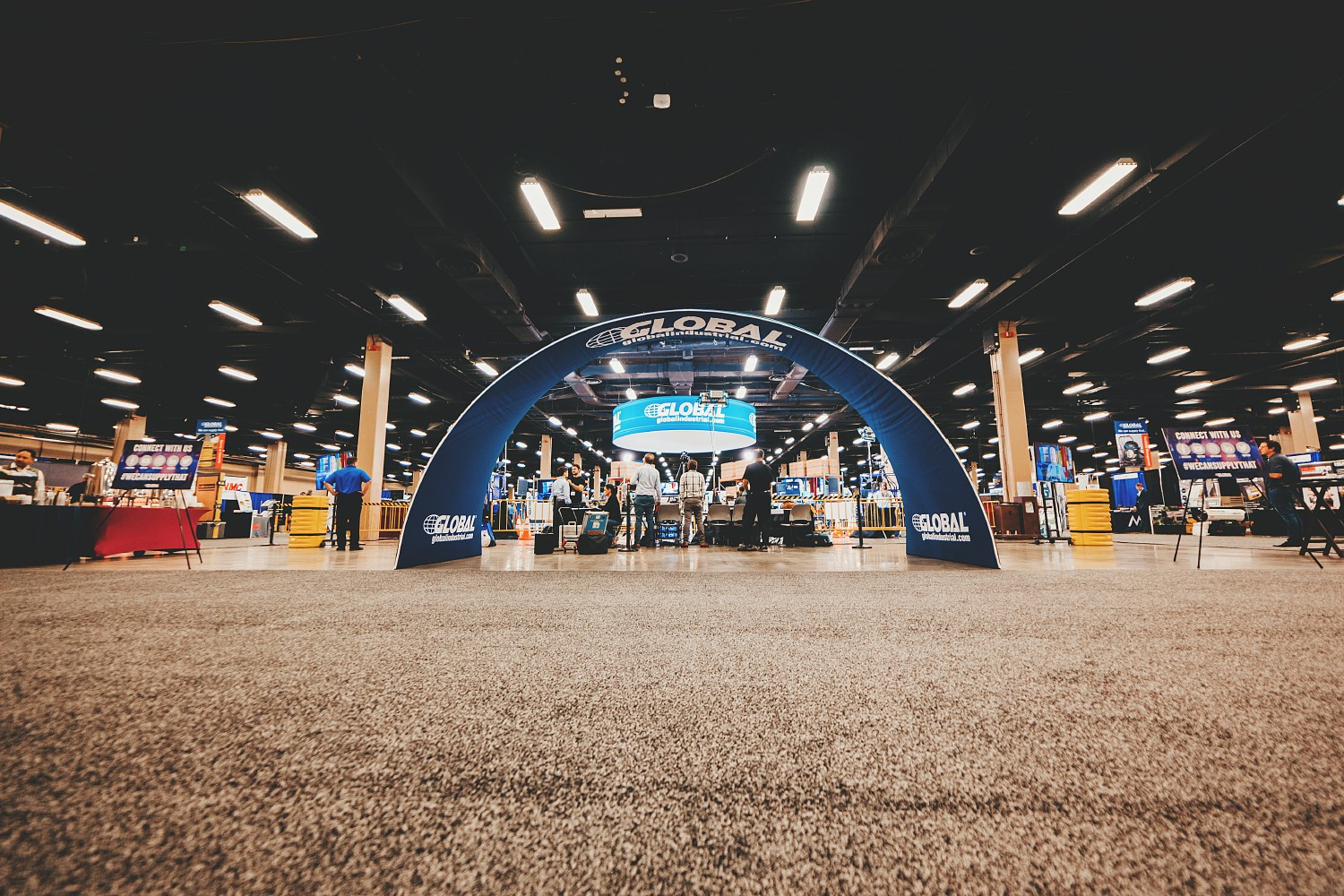 Presence at tradeshow