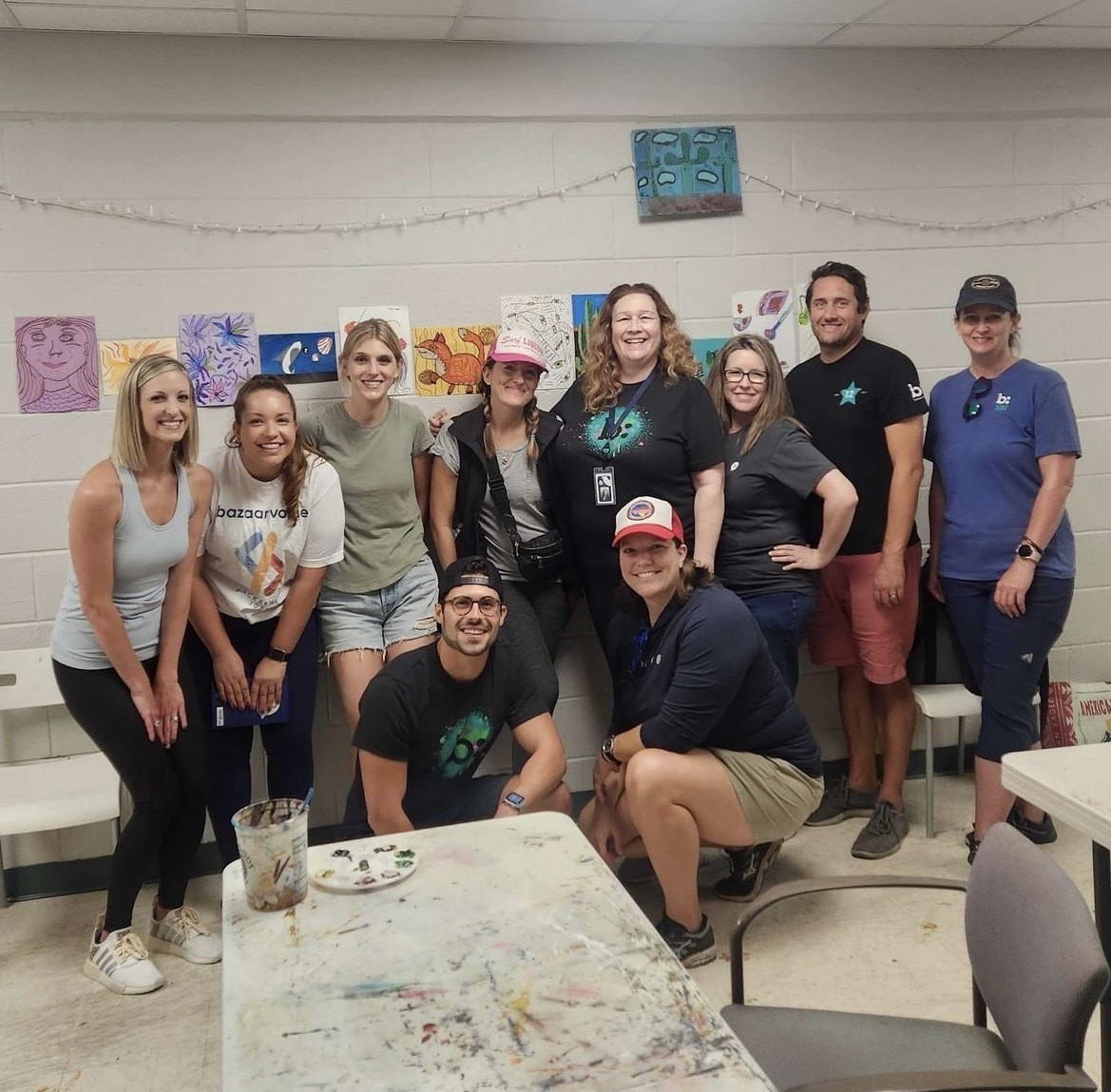 Our employees volunteering during our annual b:generous week
