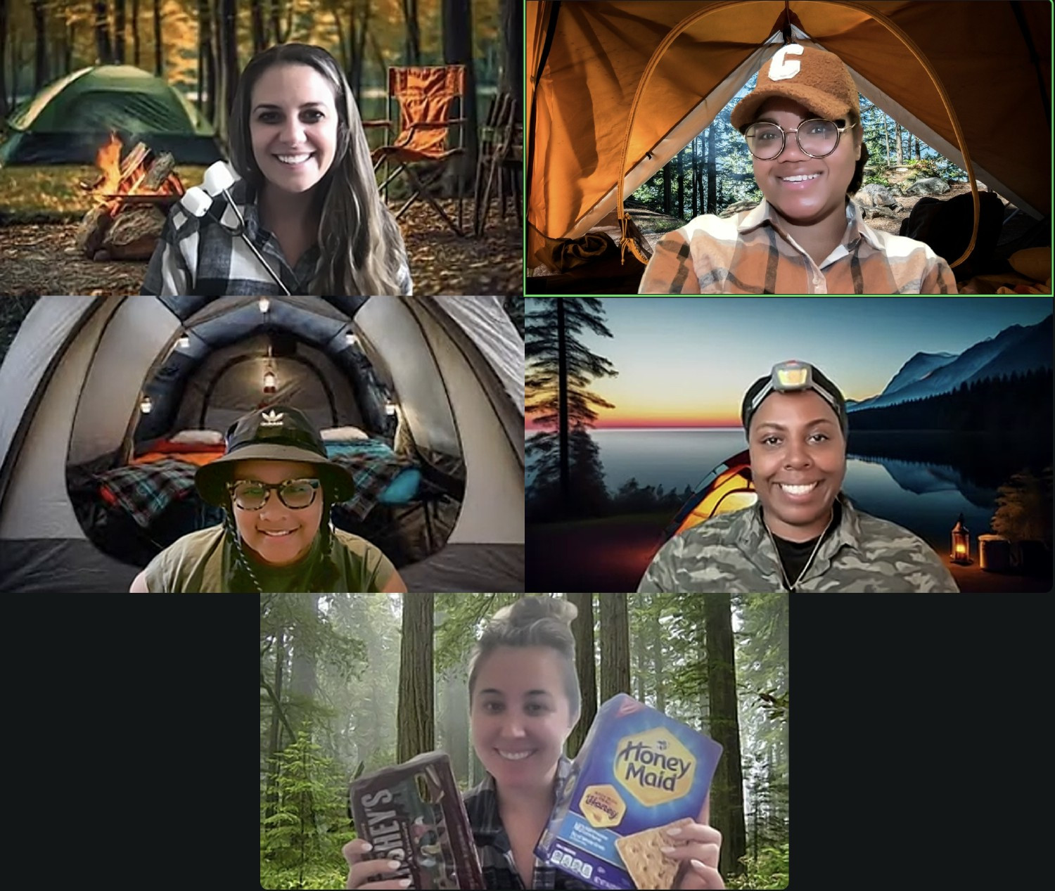 The People Team meets wilderness during our Summer Spirit Week and themed dress-up days.