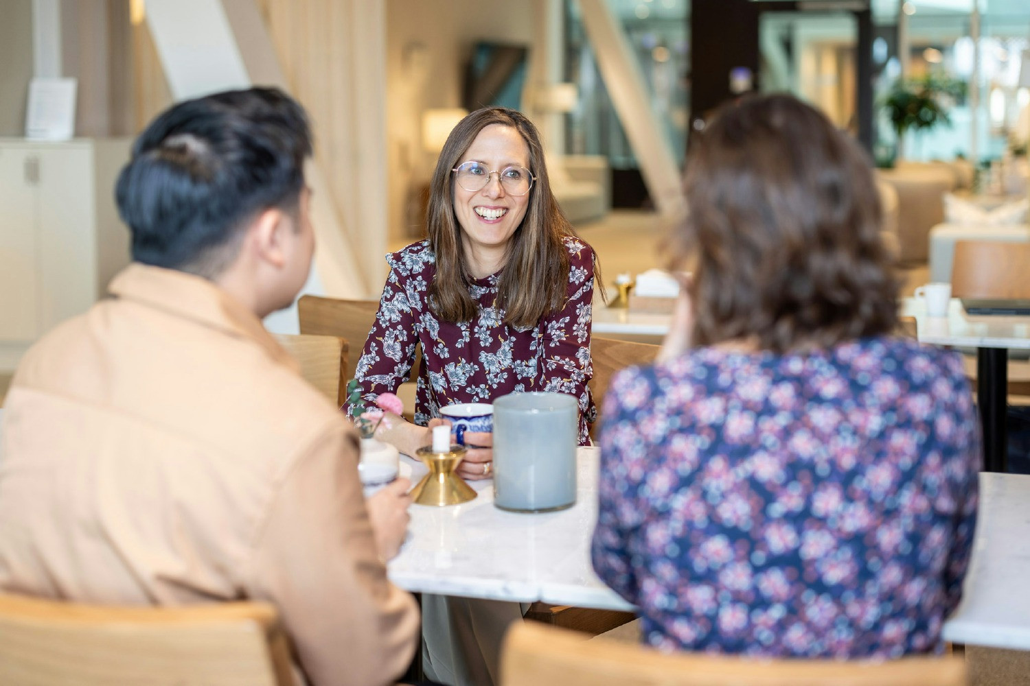 Immedica employees in a meeting