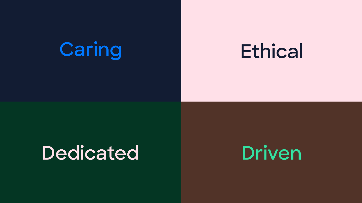 Our values