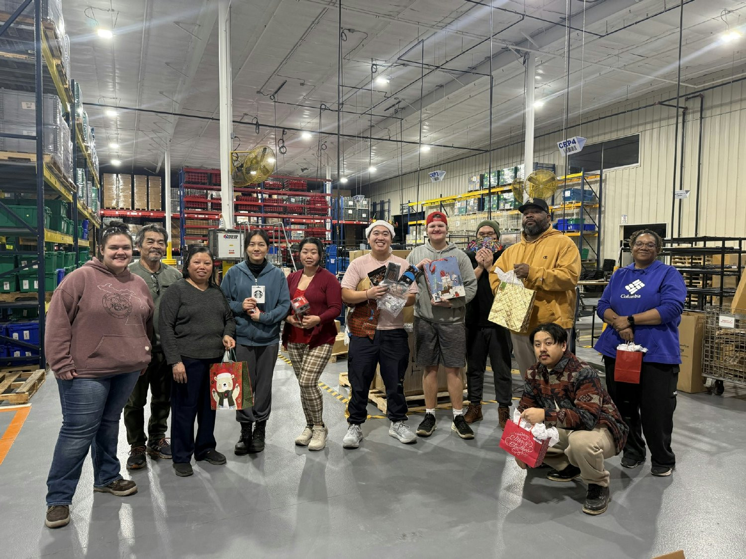 Our amazing 2nd shift production team celebrated the holiday season by organizing a Secret Santa party! 