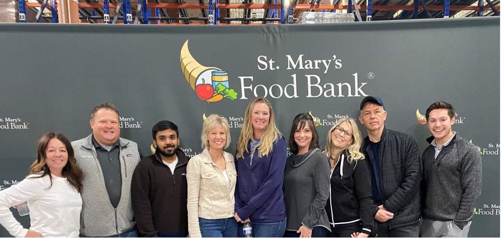 Volunteer event at St Mary's Food Bank