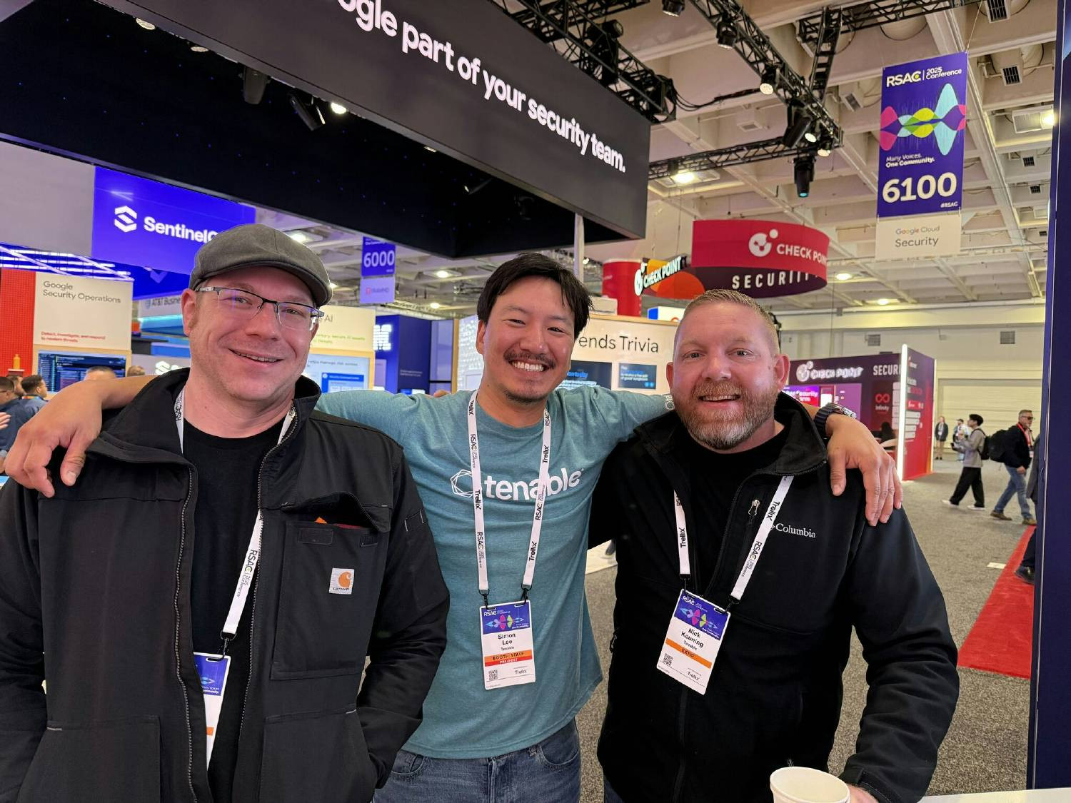 Some of Team Tenable at RSAC 2025
