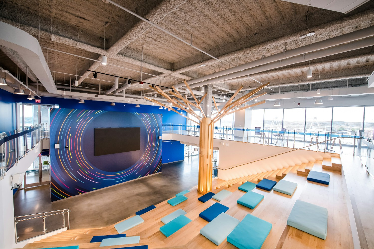 Inside our HQ.