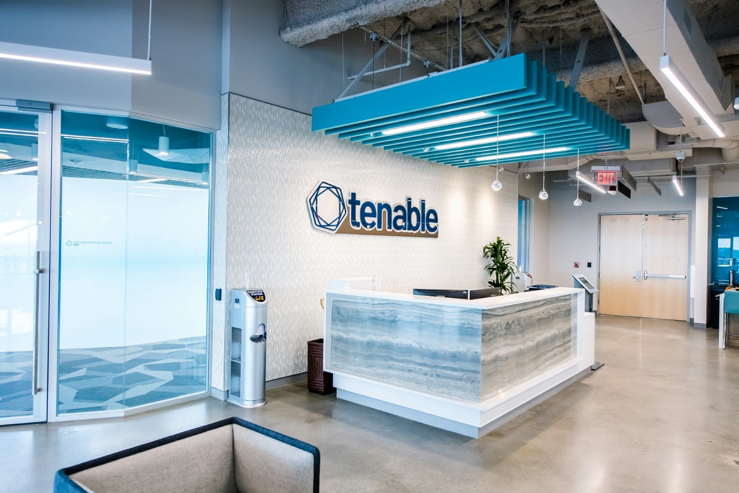 Inside of Tenable, HQ - Columbia, Maryland.