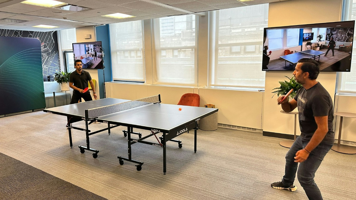 Ping Pong Tournament Final in NY