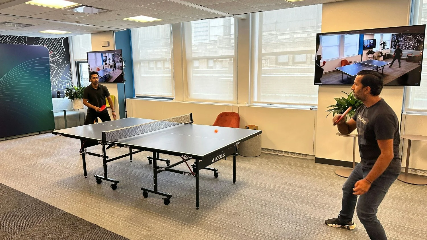 Ping Pong Tournament Final in NY