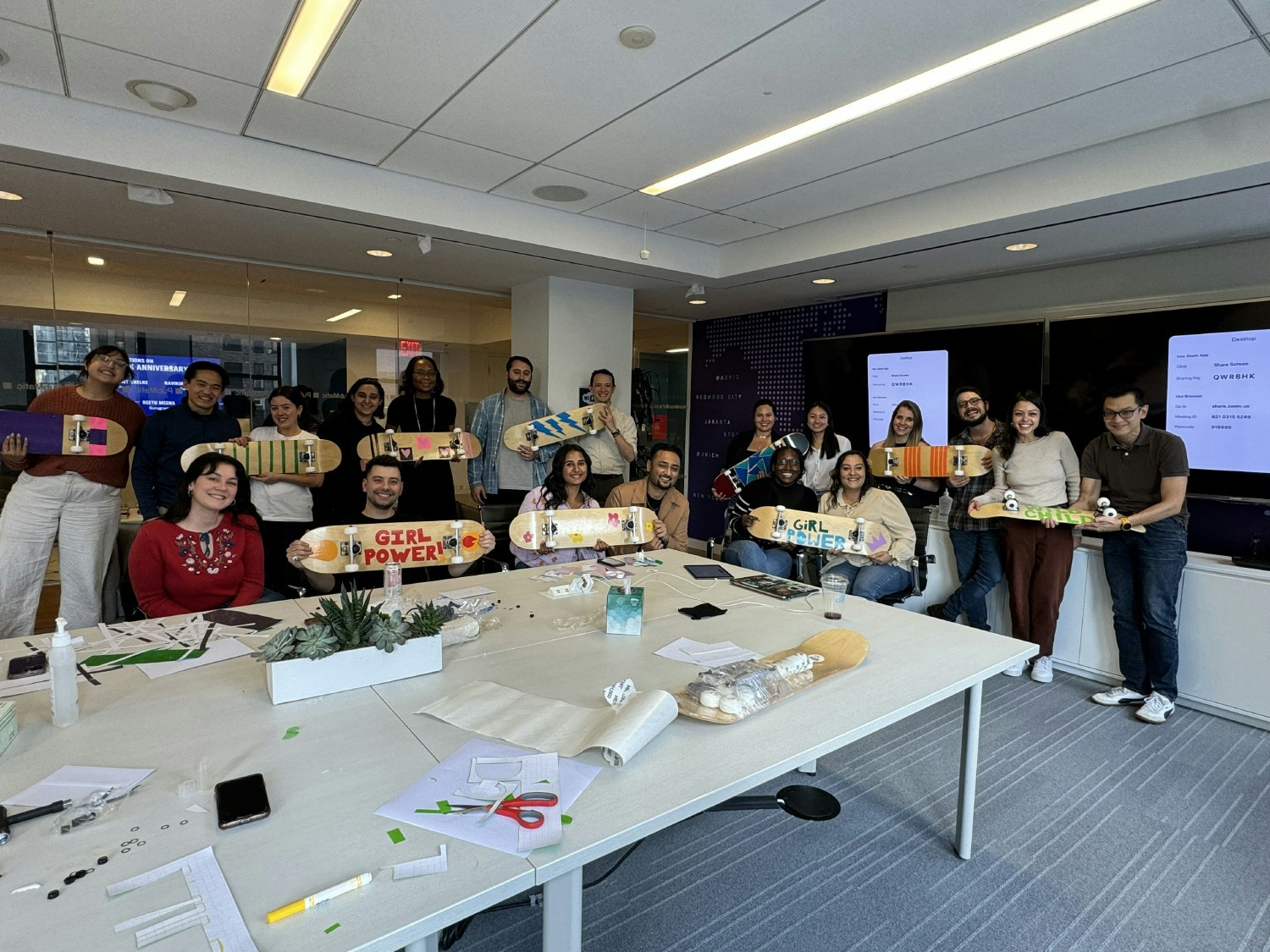 Dumping making class during the Lunar New Year Celebration in our office in NYC!