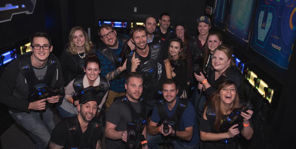 There's no better way to celebrate the holidays than a fun round of laser tag.