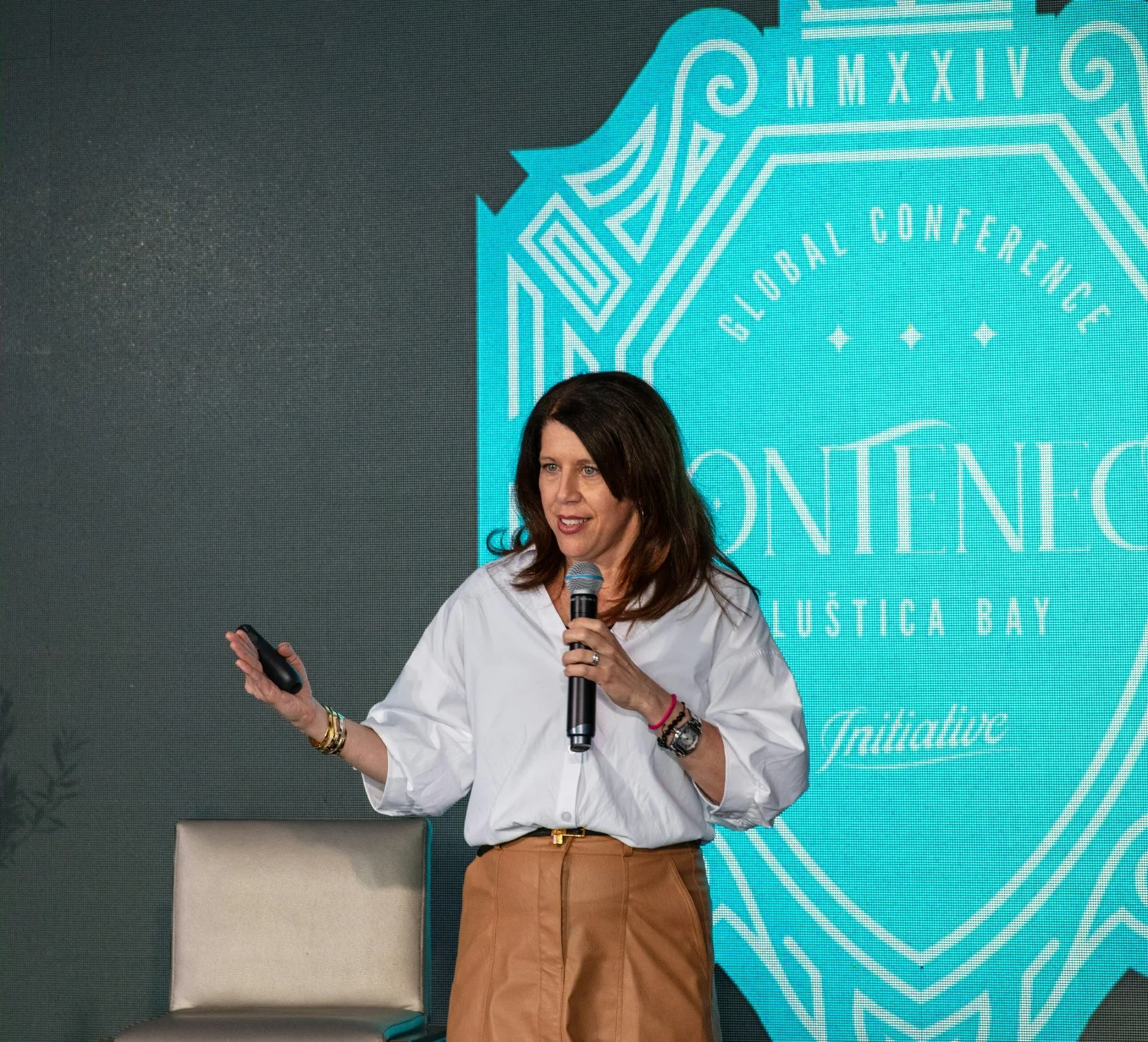 Our US CEO Stacy DeRiso presents to Initiative leadership from around the world at our annual Global Conference.