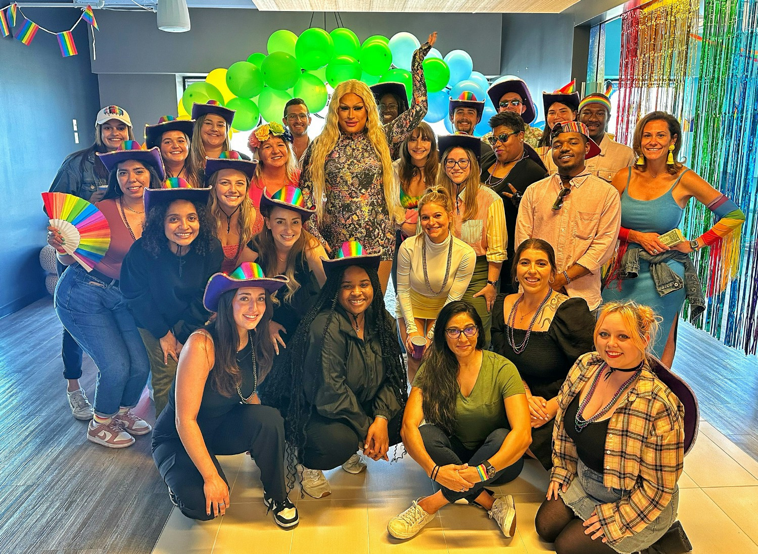 Our Chicago talent celebrate Pride Month with a drag performance by Veronica 