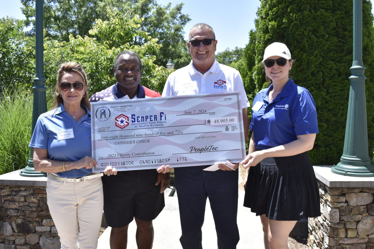10th Annual PeopleTec Helping People Charity Golf Tournament supporting the SemperFi Community Task Force