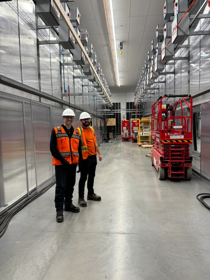 Grantek at a Data Center.