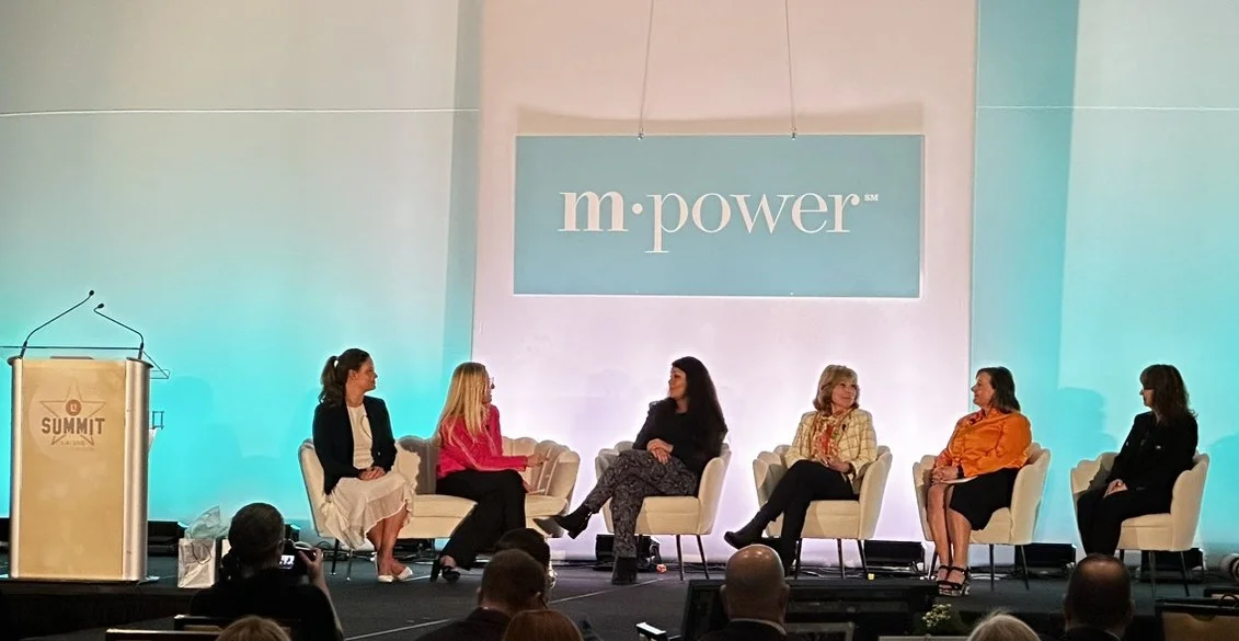 M-Power Event with our President, Tamra Rieger, on the panel (2nd from the right)