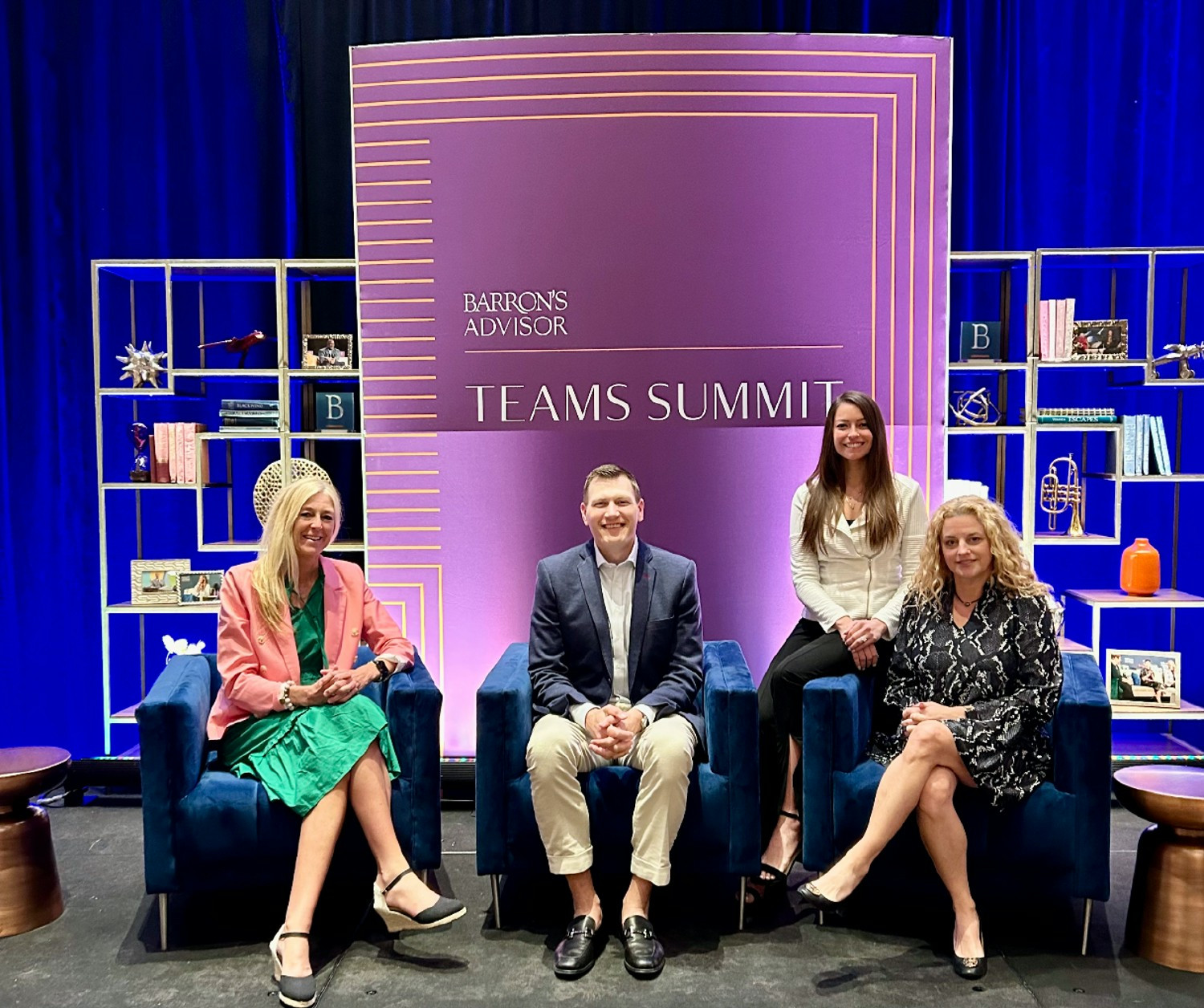 Several team members travelled to Las Vegas to learn and grow at the Barron's Team Summit.