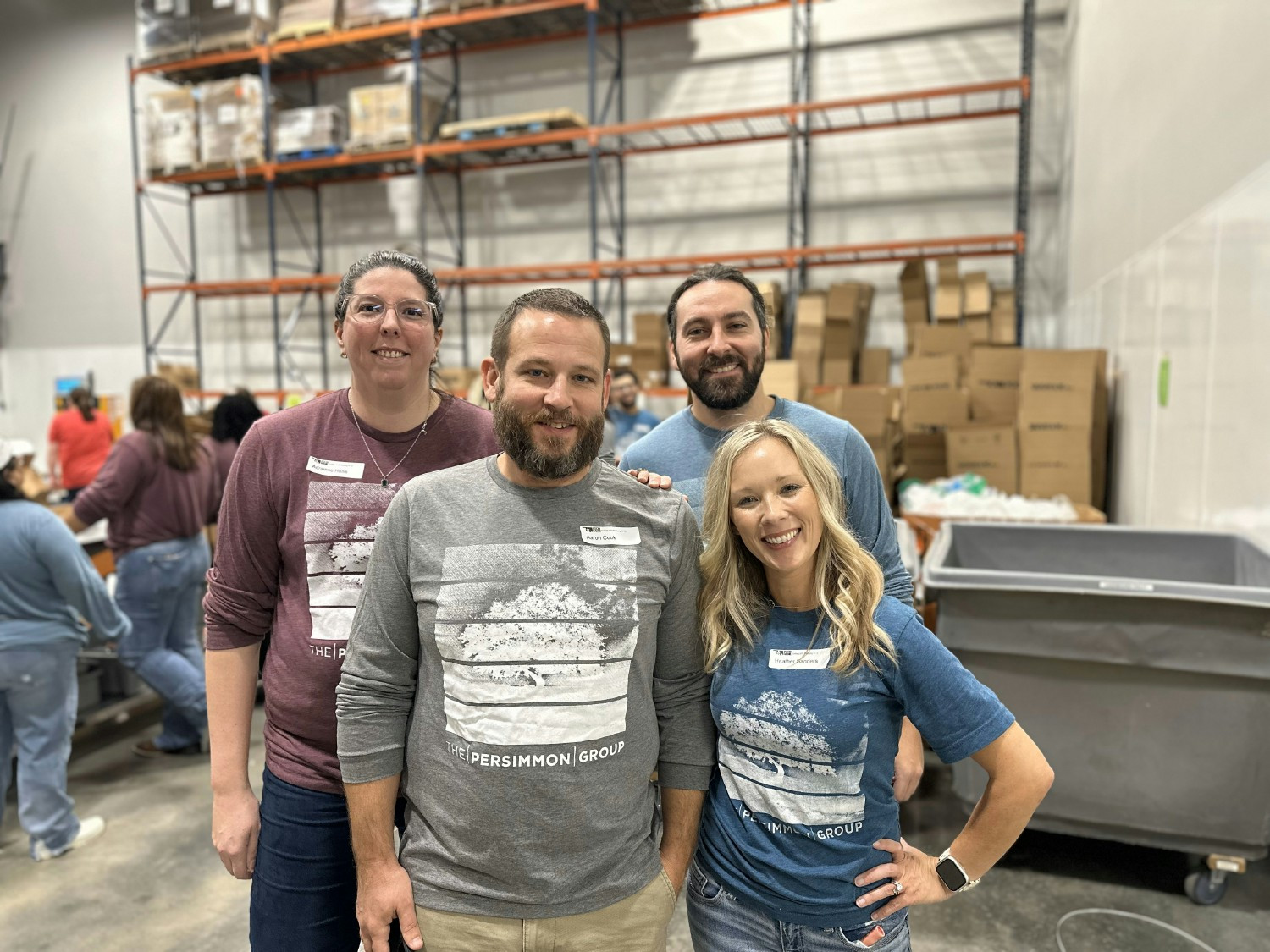 Service, teamwork, and a photo op to remember!