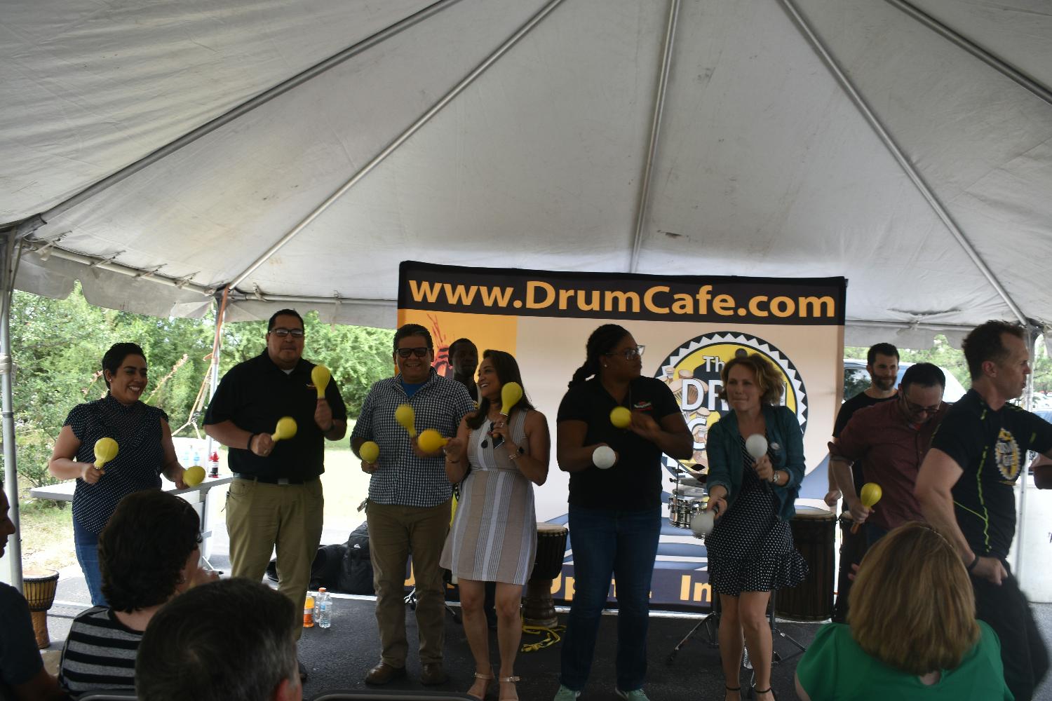 Team building exercises are always fun! Drum Cafe helped us get out of our comfort zone and shimmy to the beat.