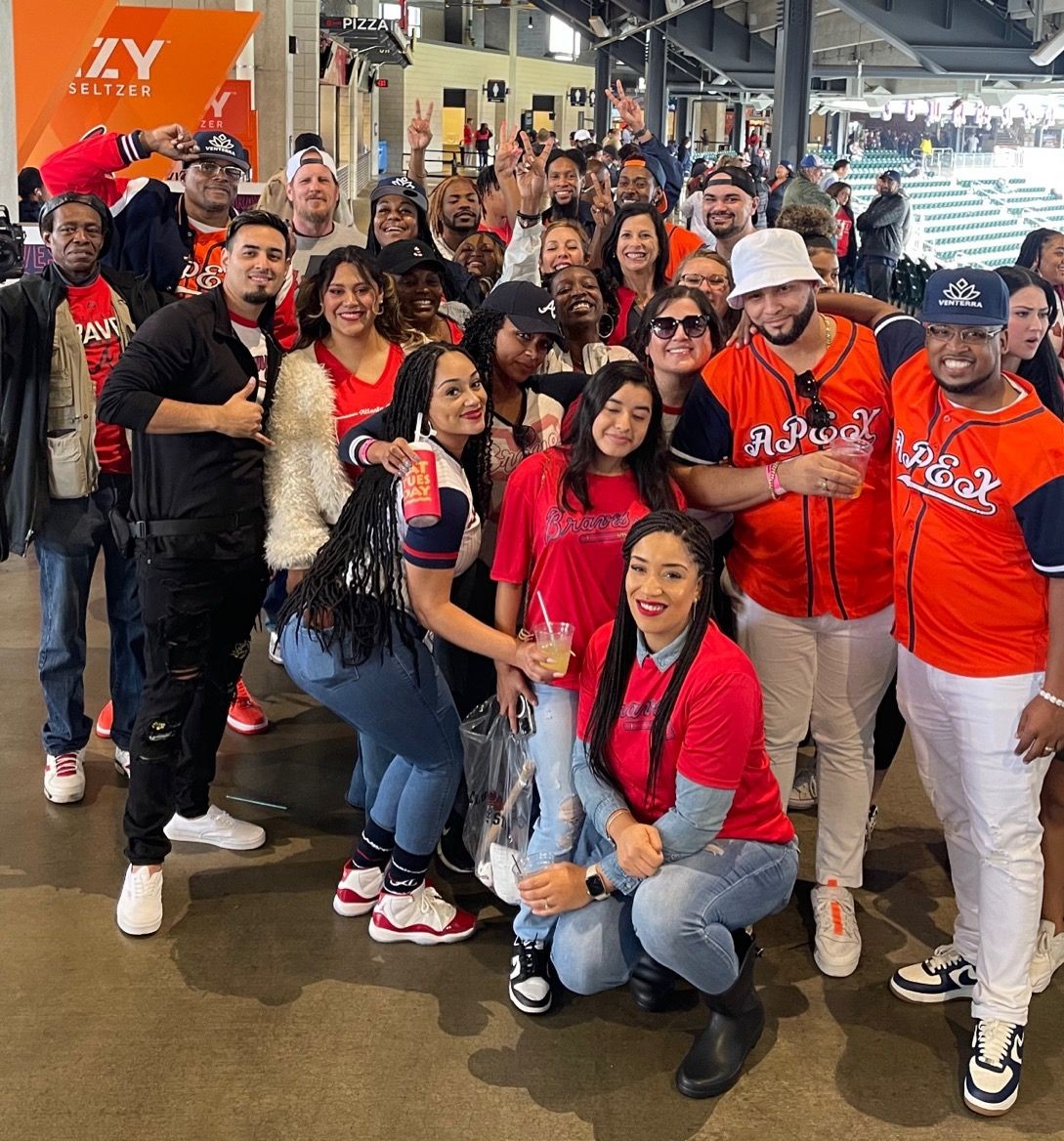 Our Atlanta teams enjoyed meeting up at a Braves game for their region's 2023 Family Fun Day! 