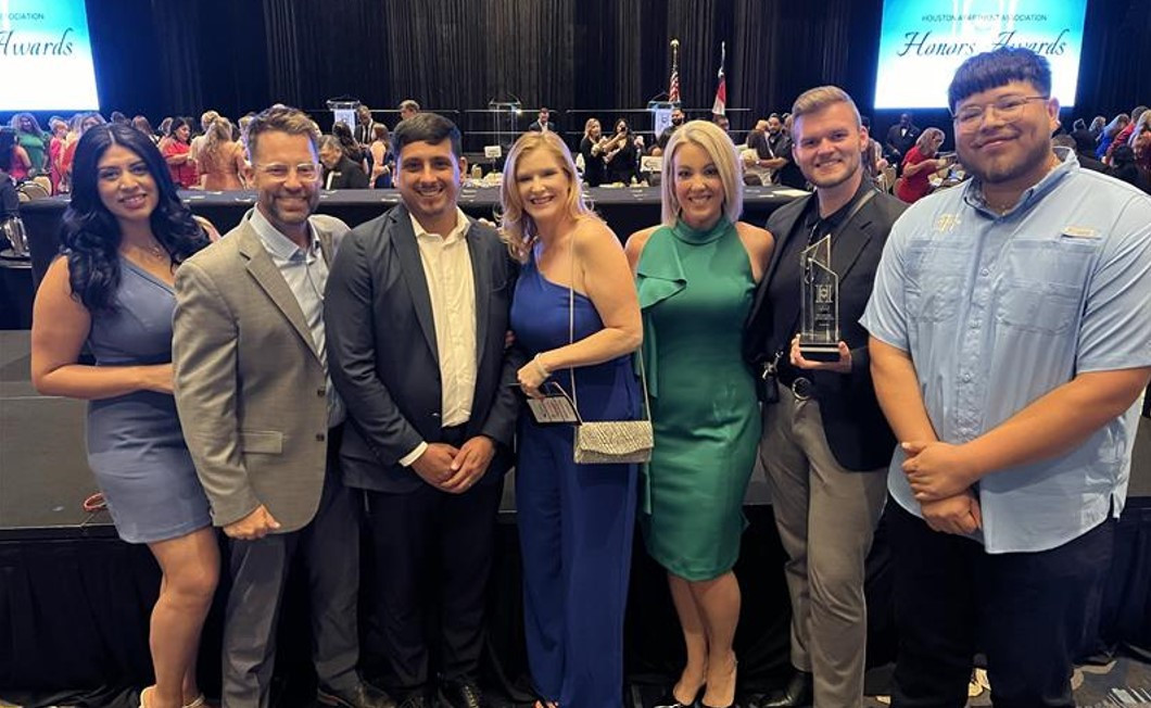 The crew in Houston took home awards in multiple categories during the 2024 HAA Honors Award ceremony
