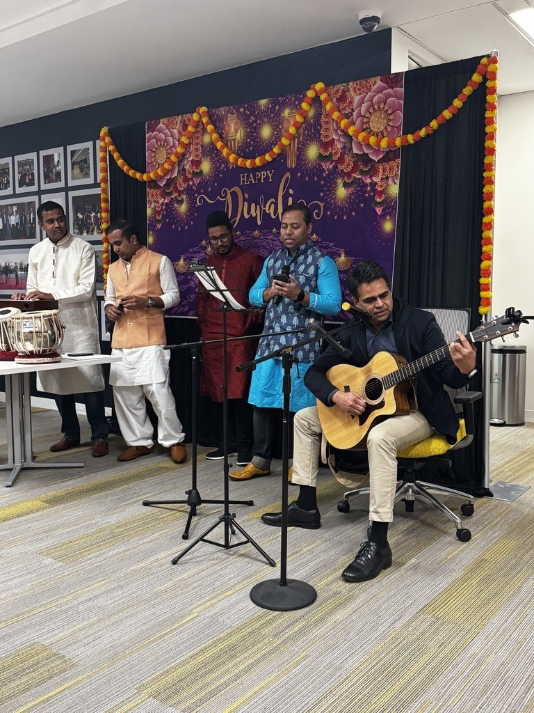 Celebrating Diwali in our Charlotte office